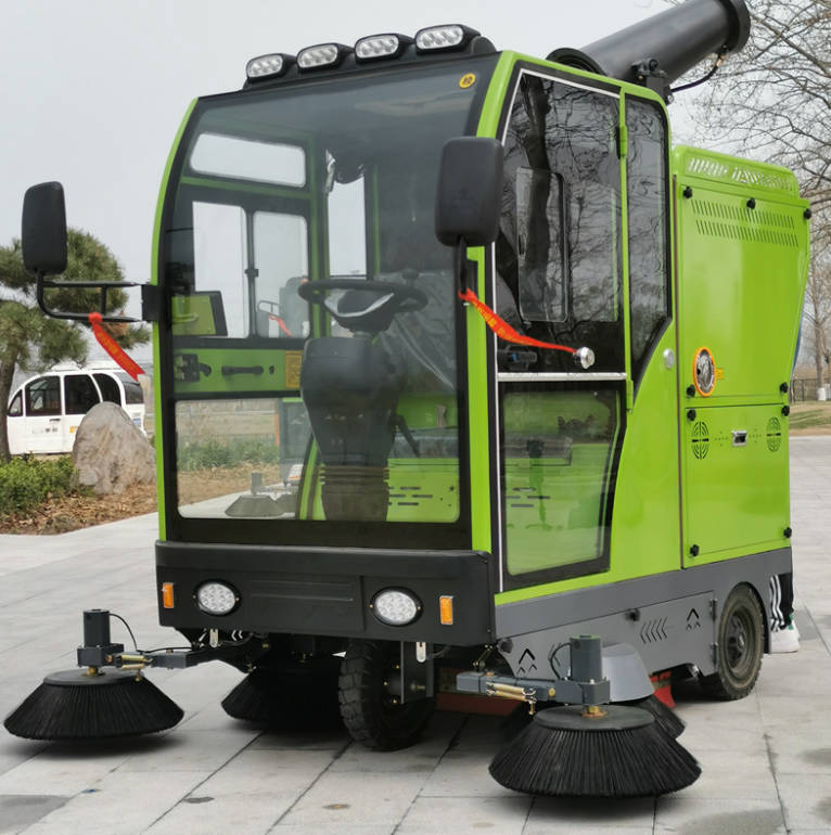 天水道路清洁广泛应用电动环卫清扫车
